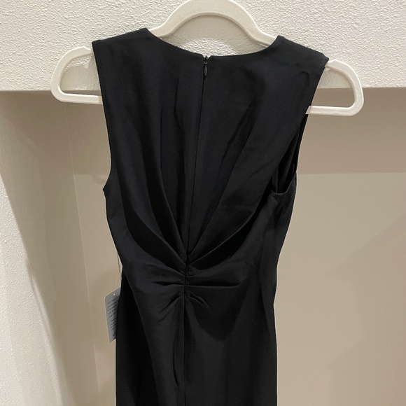 NWT Maggy London Black Midi Dress (Size 2) - Picture 4 of 5